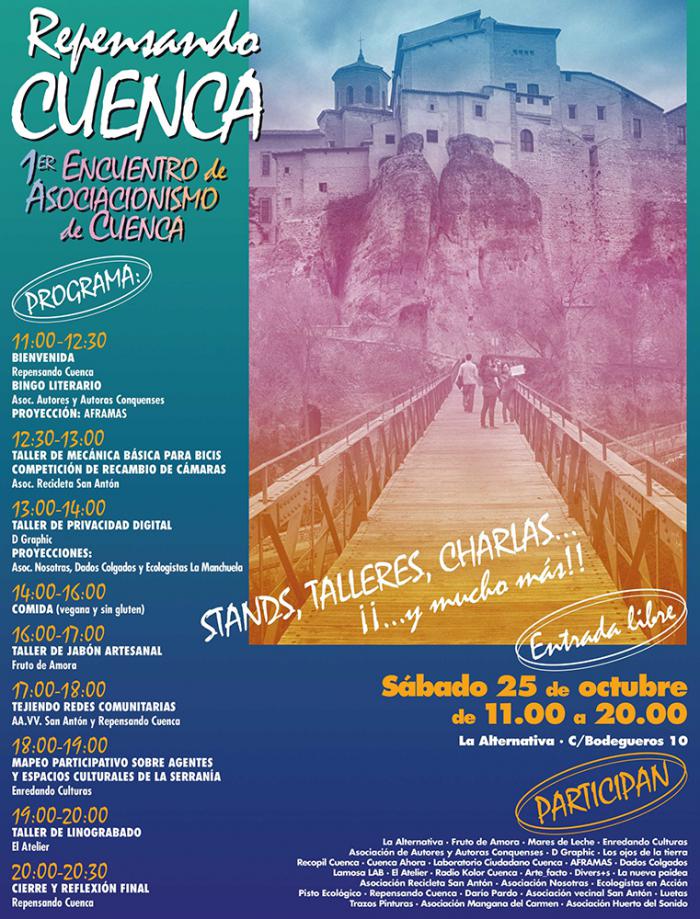 Talleres, charlas y diálogo ciudadano en el primer Encuentro de Asociacionismo de Cuenca