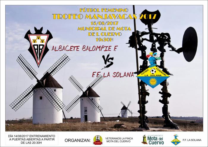 El 15 de agosto se celebrará el tradicional Trofeo de Manjavacas en Mota del Cuervo