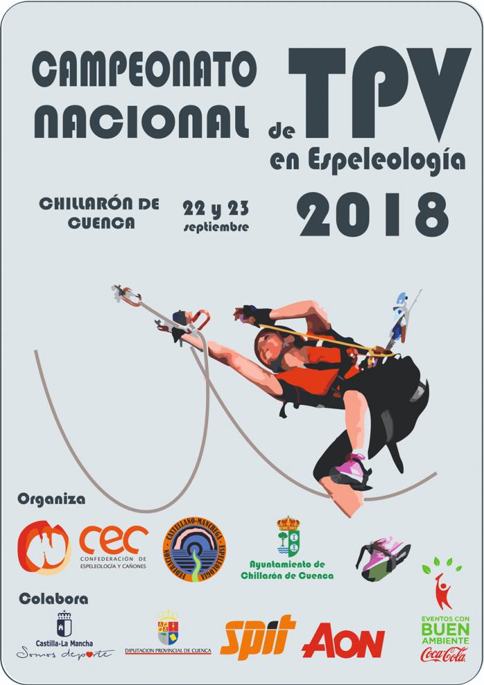 Chillarón alberga este fin de semana el I Trofeo Diputación de Cuenca de Técnica de Progresión Vertical en Espeleología 2018