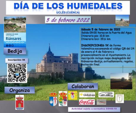 Recorrido a pie y en bici para celebrar el Día de los Humedales en Uclés