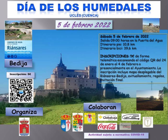 Recorrido a pie y en bici para celebrar el Día de los Humedales en Uclés