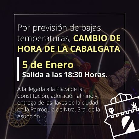 La Cabalgata de Reyes de Tarancón del 5 de enero se adelanta a las 18,30 horas