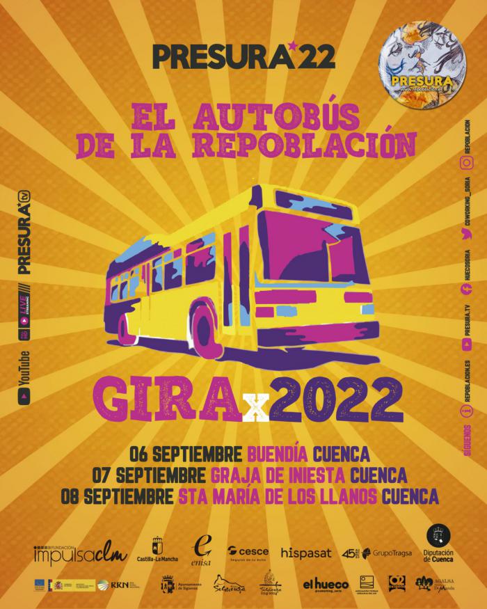 El Autobús de la Repoblación llega esta semana a tres localidades de la provincia