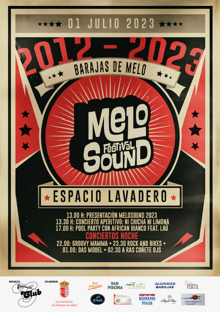 Barajas de Melo celebra este sa&#769;bado 1 de julio el de&#769;cimo aniversario de ‘Melosound Festival’