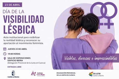 Cuenca reivindica la igualdad y la diversidad en el Día de la Visibilidad Lésbica