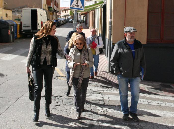 El grupo municipal de ciudadanos Cuenca visita el barrio de Casablanca junto a sus vecinos