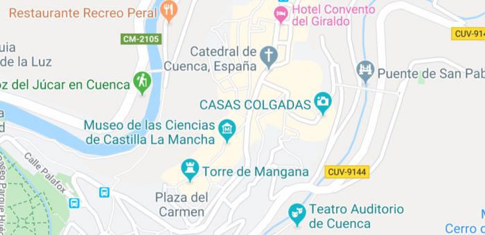 Google ya llama por su nombre a las Casas Colgadas