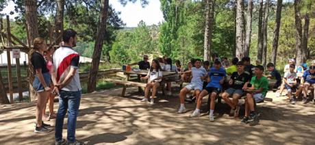 Más de 175 jóvenes han pasado ya por los campamentos de verano en el albergue “Fuente de las Tablas”