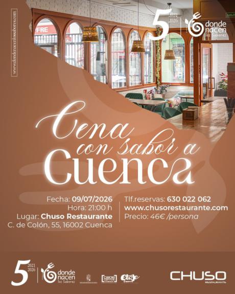 Las 'Cenas con Sabor a Cuenca' llegan al Restaurante Chuso con un menú de productos locales