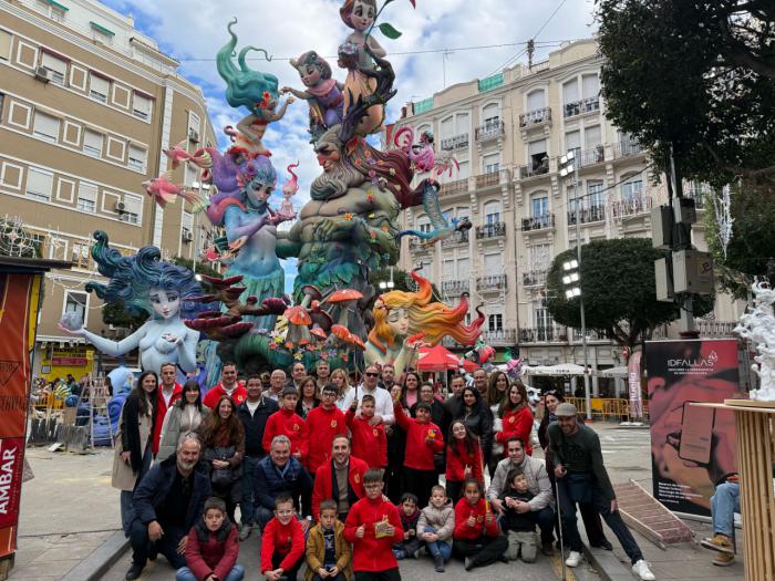La Federación de Casas de Castilla-La Mancha en Valencia rindió tributo a las Casas de Benetúser y Alfafar y afectados por la Dana en el acto a Cervantes