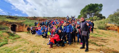 Arranca el II Circuito de Senderismo con 160 participantes en la ruta PR-CU 82 'Tierras de Catalina de Cardona