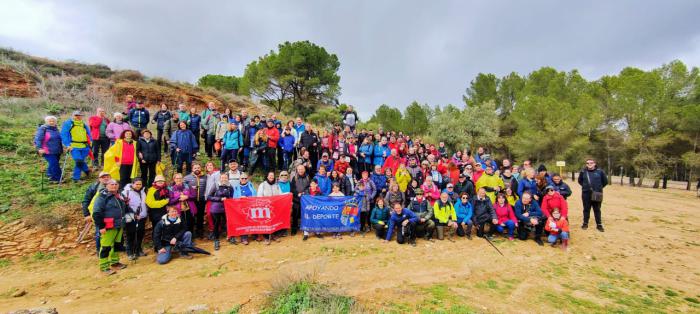 Arranca el II Circuito de Senderismo con 160 participantes en la ruta PR-CU 82 'Tierras de Catalina de Cardona