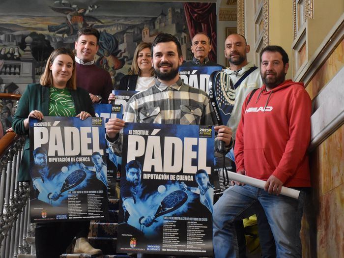 El XII Circuito de Pádel de la Diputación de Cuenca contará con un máster final que se disputará en Quintanar del Rey el 25-O