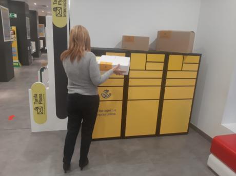 La red de Citypaq de Correos en la provincia gestionó más de 9.000 paquetes en 2024