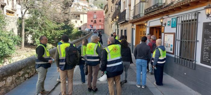 Arquitectos de la región ensayan en Cuenca su intervención ante inundaciones