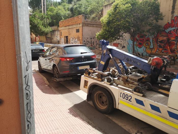 Los Agentes de Movilidad recuperan un vehículo que había sido denunciado por sustracción en Jerez de la Frontera