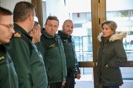 Milagros Tolón agradece a la Guardia Civil de Cuenca su apoyo a las víctimas de la DANA en Mira