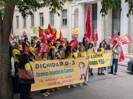 Cuenca en Marcha llevará al Pleno una moción de apoyo a las educadoras infantiles
