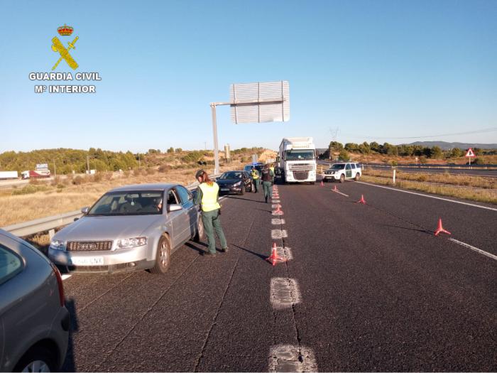 La Guardia Civil realiza controles perimetrales en la provincia