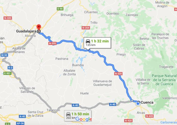 Cuenca y Guadalajara tendrán movilidad interterritorial a partir del lunes cuando entren en la Fase 3