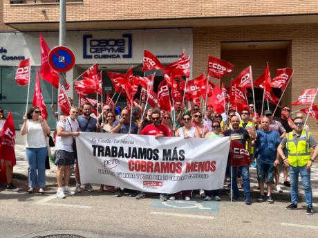 CCOO advierte de movilizaciones en Cuenca ante el bloqueo de los convenios colectivos