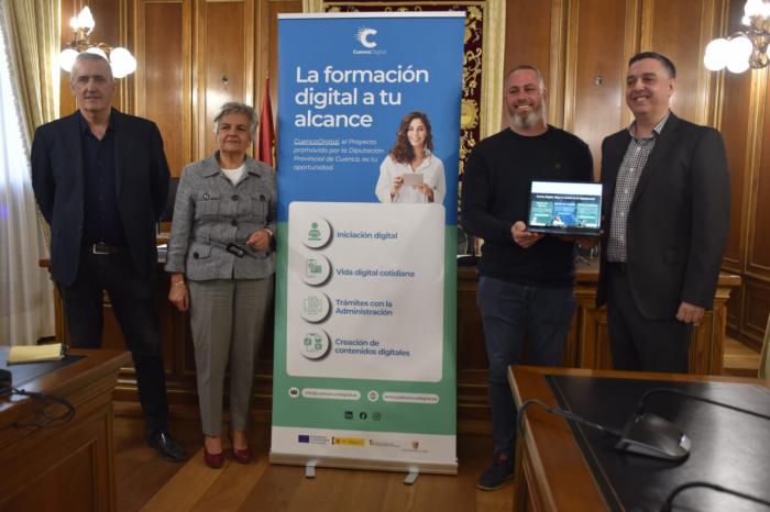 La Diputación de Cuenca lanza Cuenca Rural Digital para formar a vecinos de municipios menores de 5.000 habitantes