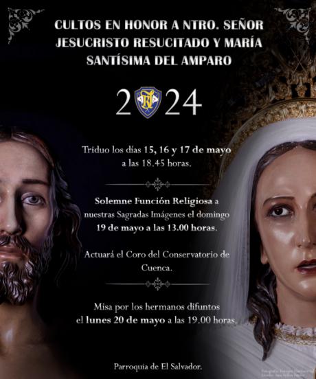 La Hermandad del Resucitado celebra sus cultos religiosos entre el 15 y el 20 de mayo en El Salvador