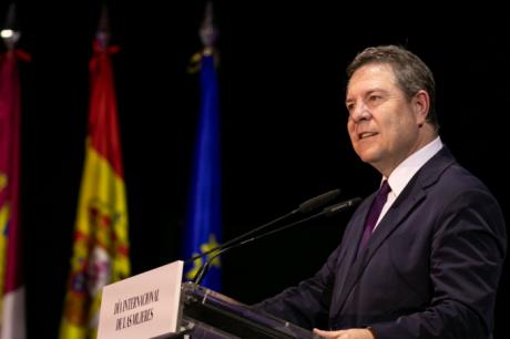 García-Page anuncia la ampliación de derechos, prestaciones e infraestructuras para seguir transitando “el camino” de la igualdad