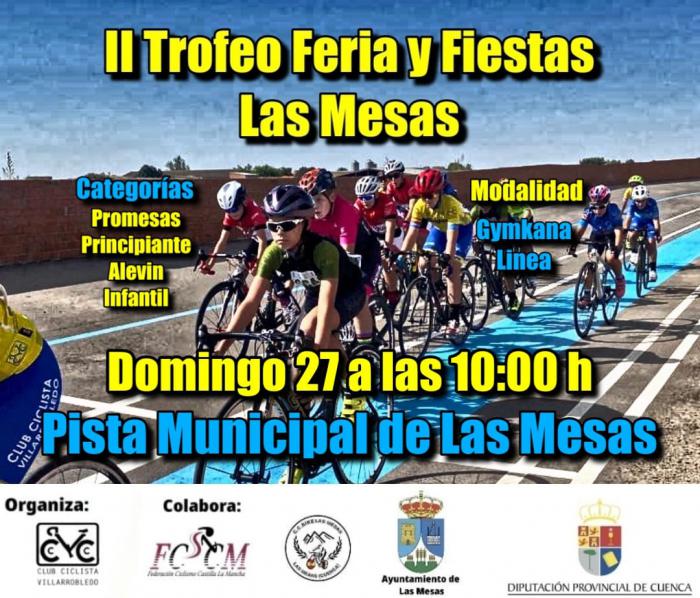 Las Mesas continua con su apoyo al ciclismo base en su II Trofeo Feria y Fiestas tras el éxito de la primera edición