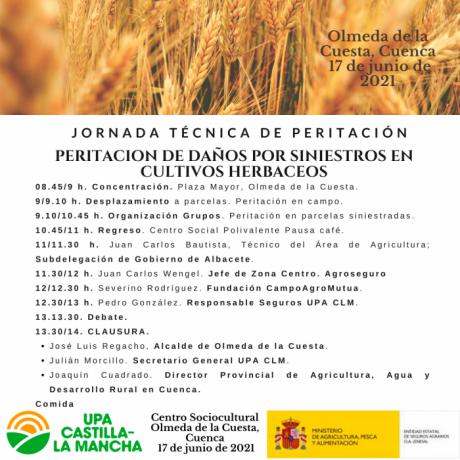 Los agricultores profundizan en el peritaje en parcelas dañadas