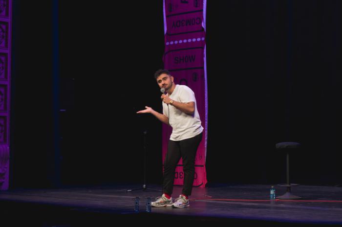 El humorista David Puerto actúa en Cuenca el próximo jueves en el Gacha´s Comedy