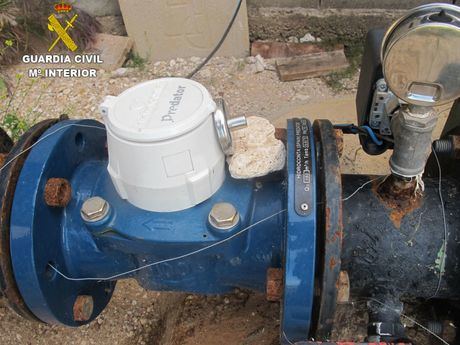 La Guardia Civil investiga a una persona por un supuesto delito de defraudacion de agua