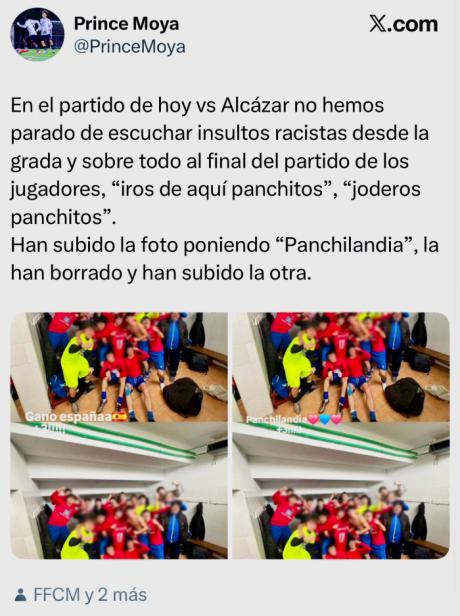 La UB Conquense denuncia insultos y mensajes racistas tras un partido de su Juvenil Preferente