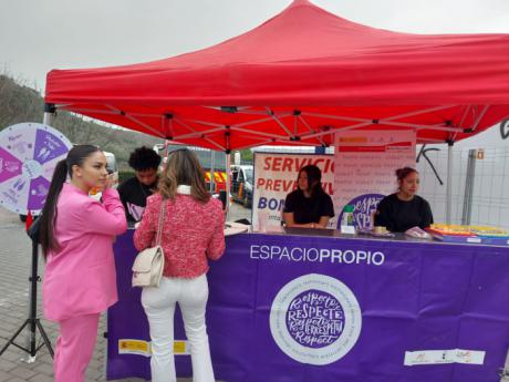 Cruz Roja atiende a 178 personas en el Punto Violeta durante el Domingo de Ramos