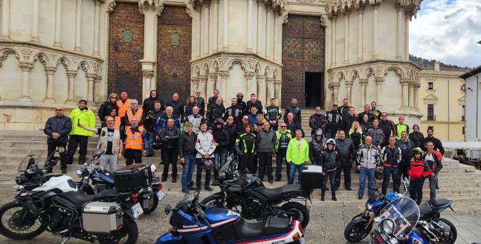 Más de medio centenar de moteros celebran el Día de la Moto