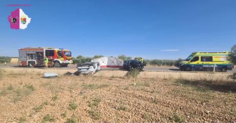 Cinco muertos, tres de ellos menores, en un trágico accidente frontal en Sisante
