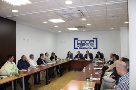 Dolz cifra en 20 millones las inversiones en marcha en Cuenca y destaca el impulso al sector de la construcción