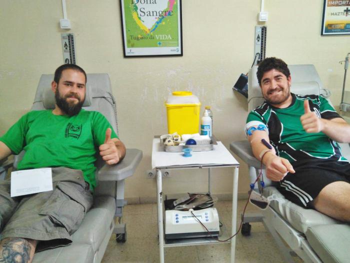 El Club Rugby A Palos lanza un año más su campaña de donación de sangre