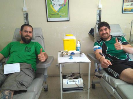 El Club Rugby A Palos promueve una nueva campaña de donación de sangre