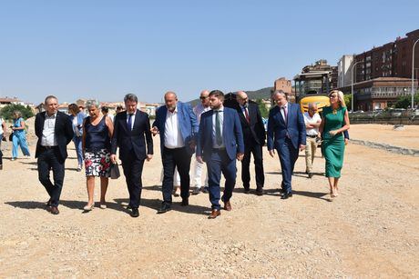 Avanzan a buen ritmo las obras de los nuevos aparcamientos en terrenos de ADIF en Cuenca