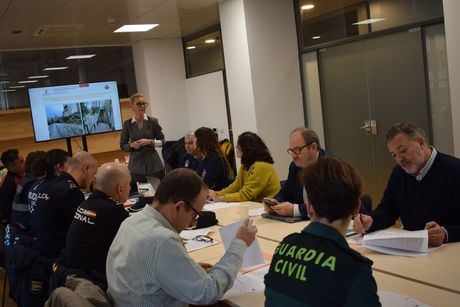 Reunión de coordinación celebrada en Cuenca con representantes de las distintas administraciones y servicios de emergencia que participarán en el simulacro del Plan PRICAM.