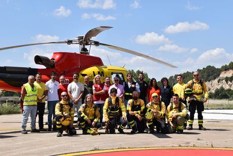 Arranca la temporada de alto riesgo con nuevos medios aéreos en la base helitransportada de Albendea