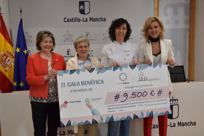 La II Gala Solidaria de la Asociación de Cocineros de Eurotoques recauda 9.500 euros para Cruz Roja y la Asociación Española Contra el Cáncer