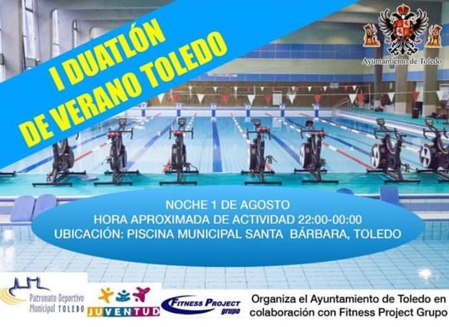 ‘Toledo alterna’ propone para este sábado una prueba gratuita de duatlón en bicicleta y natación para jóvenes en Santa Bárbara