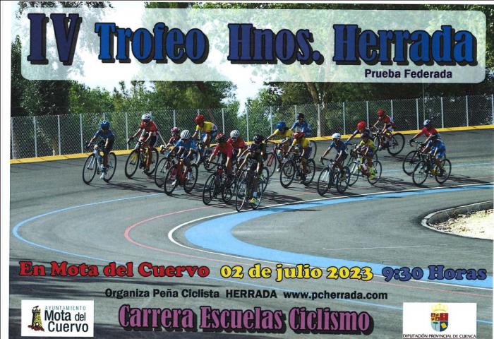 El IV Trofeo Hermanos Herrada será la prueba inaugural de la nueva escuela ciclista de Mota del Cuervo