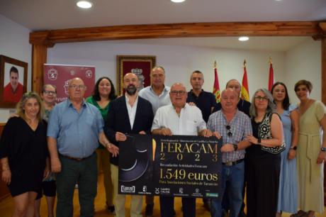 Entregada la recaudación de FERACAM para las asociaciones sociosanitarias de Tarancón