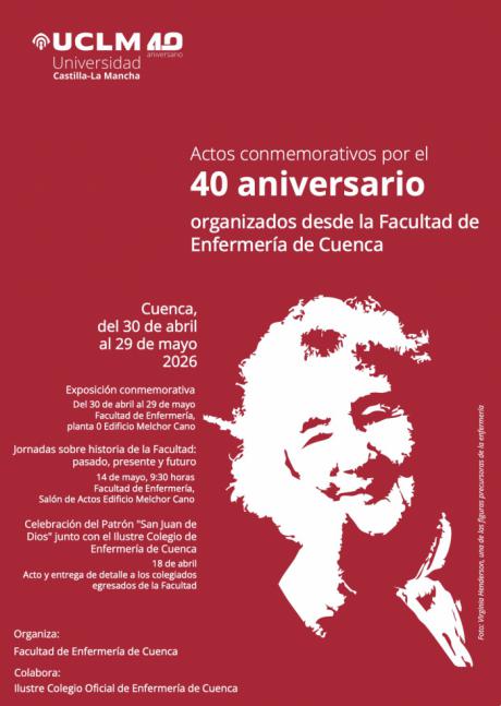 La Facultad de Enfermería celebrará el 40 aniversario de la UCLM con una semana de actividades conmemorativas