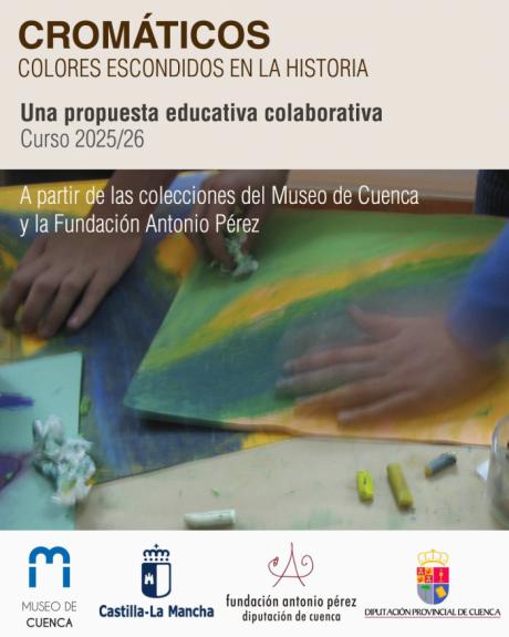 ‘Cromíticos’ unirá el Museo de Cuenca y la Fundación Antonio Pérez en una propuesta educativa sobre el color