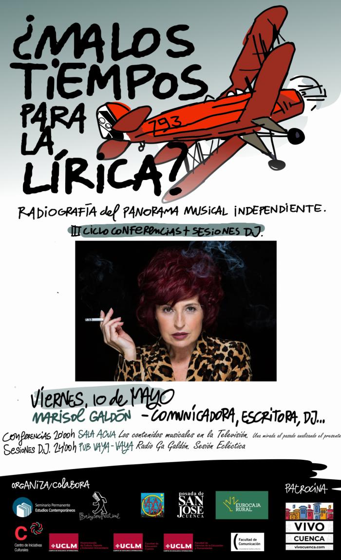 Marisol Galdón impartirá esta noche la conferencia en las jornadas ¿Malos tiempos para la Lírica?