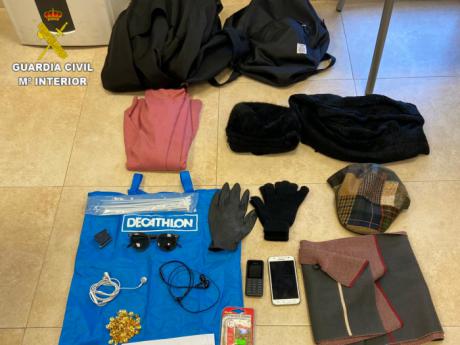 Detenidas dos personas como supuestos autores de una tentativa de hurto en Tarancon